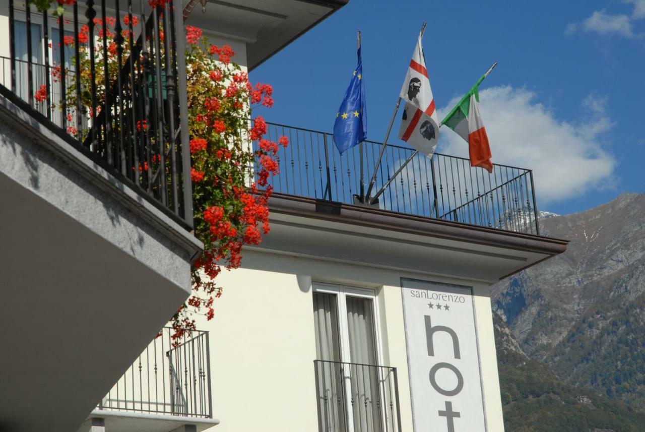 Hotel San Lorenzo Chiavenna Exteriör bild